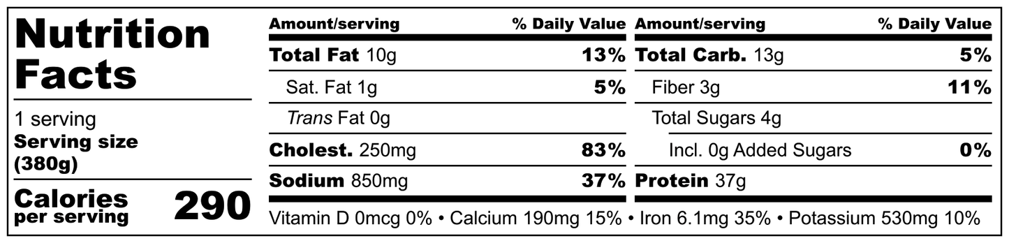 四川辣蝦(低碳水化合物)