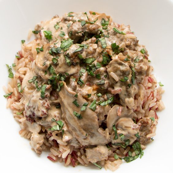Beef Stroganoff (Keto) - Mealthy