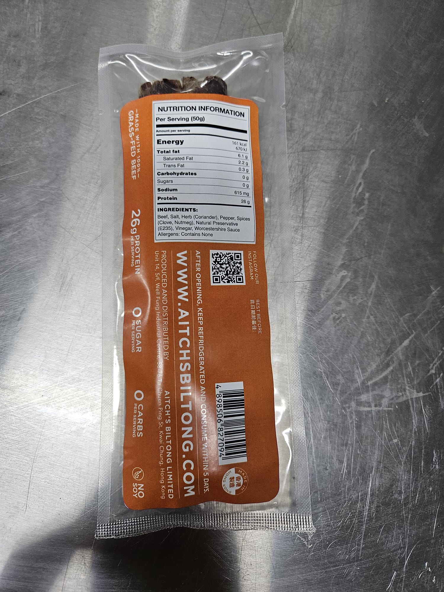 Biltong - Protein Droëwors Beef Sticks - Mealthy