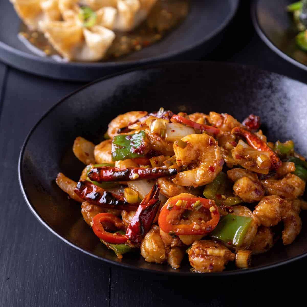 Kung Pao Prawns