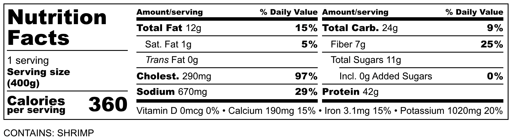Red Curry Prawn (Low - Carb) - Mealthy