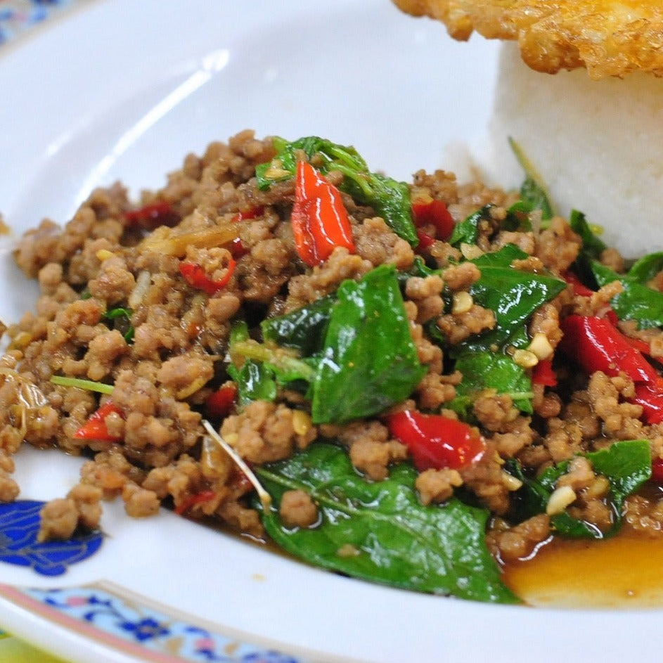 Thai Basil Minced Pork (Keto)