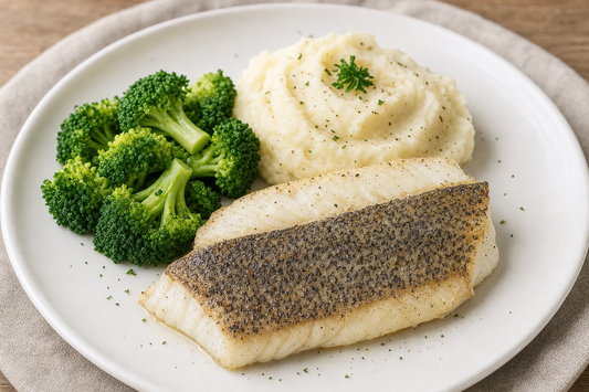 Baked Butter Halibut