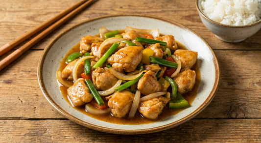 Chicken and Onion Stir Fry