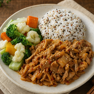 Stir-Fried Pork with Kimchi