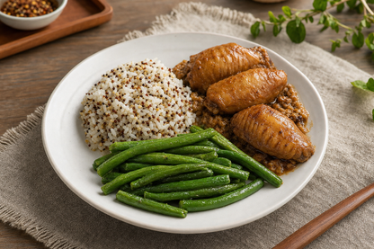Taiwanese Lu Rou with Chicken Wing