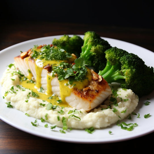 Baked Butter Halibut (Low - carb) - Mealthy