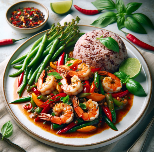 Thai Basil Prawns