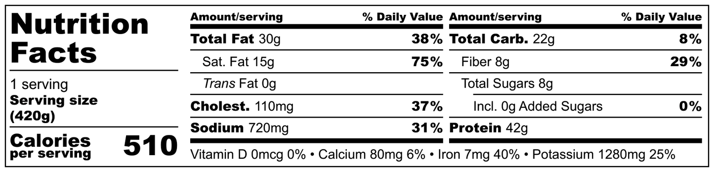 Beef Rendang (low carb) - Mealthy