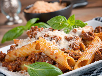 Bolognese Penne with Cheese