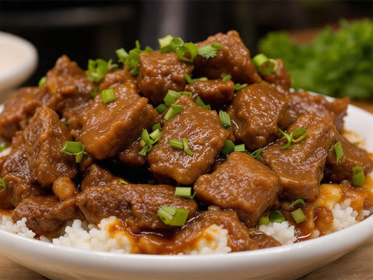 Braised Beef with Brown Sauce (Low - Carb) - Mealthy