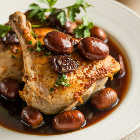 Braised Chicken with Chestnut - Mealthy