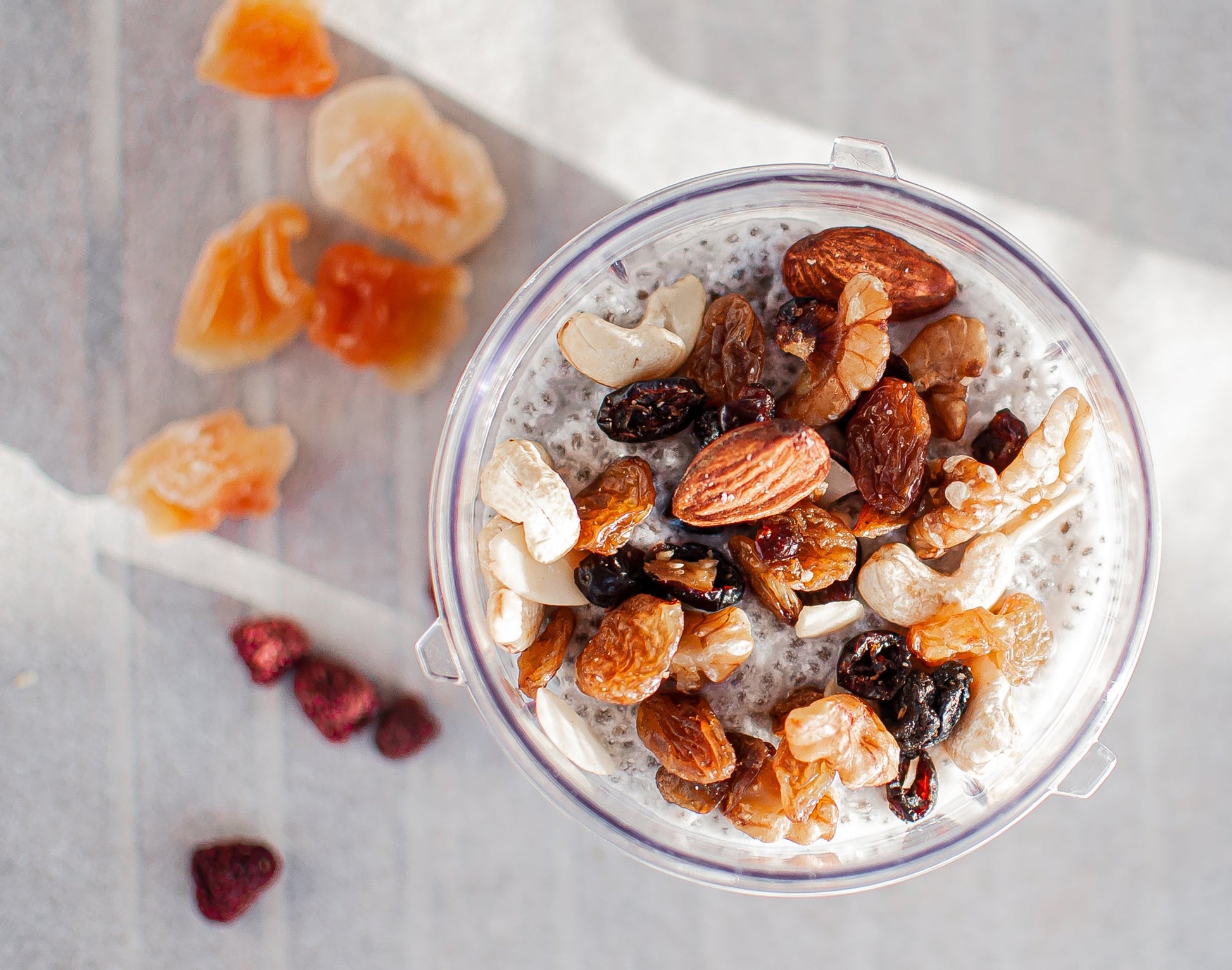 Chia Oat Pudding with Nuts - Mealthy