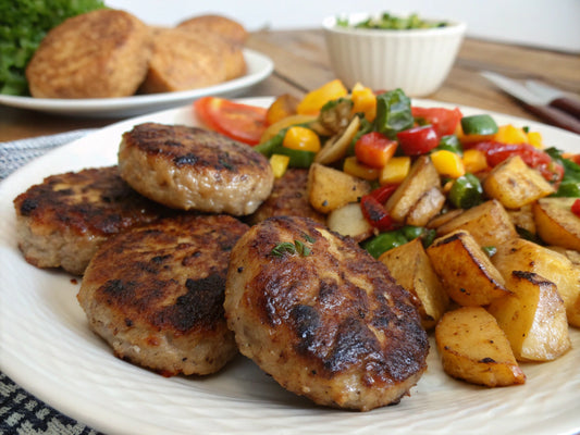 自製豬肉餅(低碳水化合物)