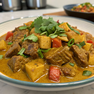 Brisket Beef with Curry Sauce