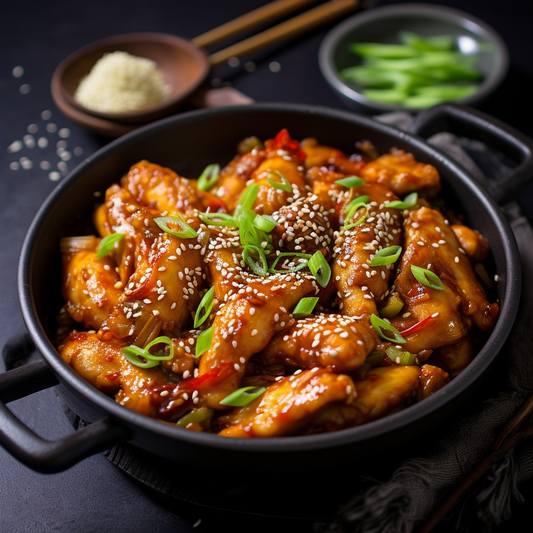 Spicy Korean Chicken (Low-Carb)