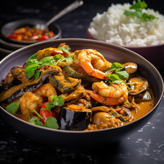 咖哩蝦(低碳水化合物)