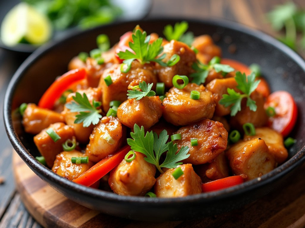 Korean Style Stir-Fry Chicken