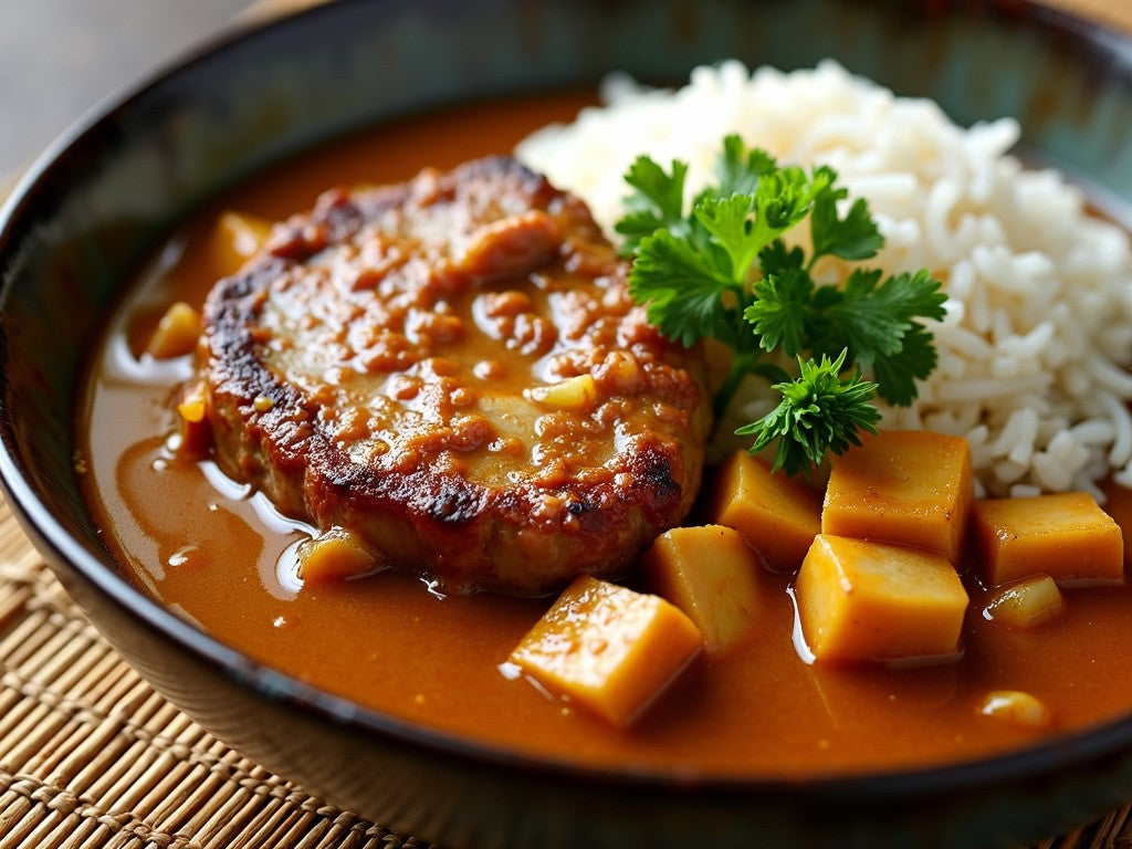 Japanese Curry Pork Chops