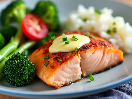 Salmon with Butter Sauce