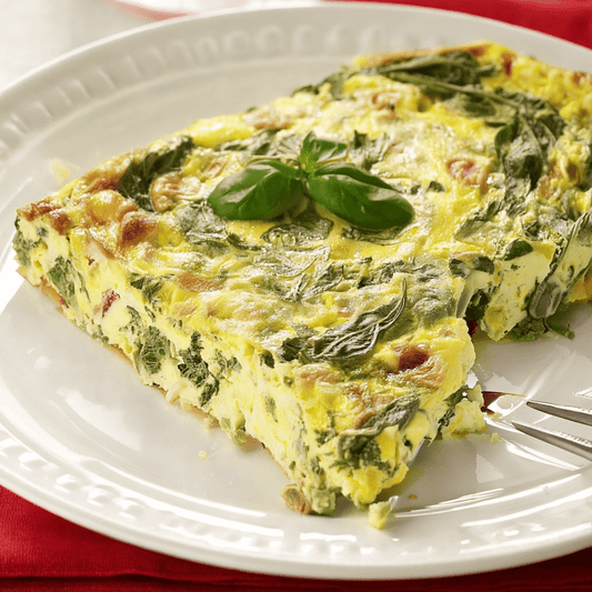 Italian Frittata (With Bacon) - Mealthy
