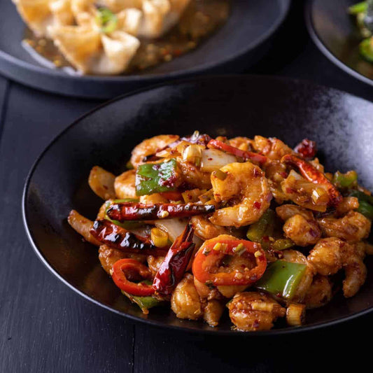 Kung Pao Prawns
