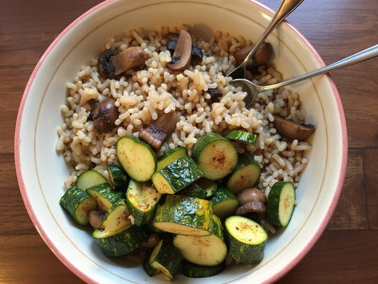 Mushroom Risotto (Prawn) - Mealthy