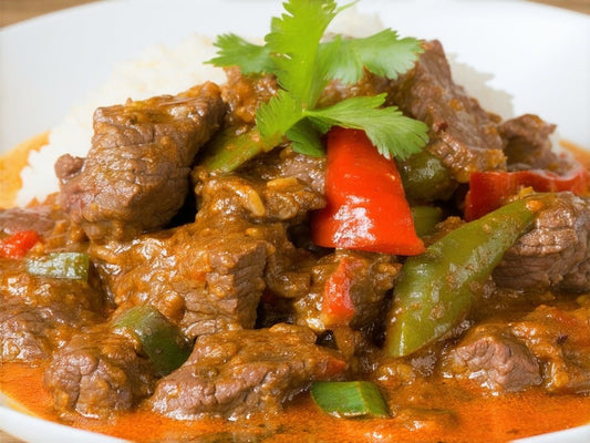 Red Curry Beef (Low - Carb) - Mealthy