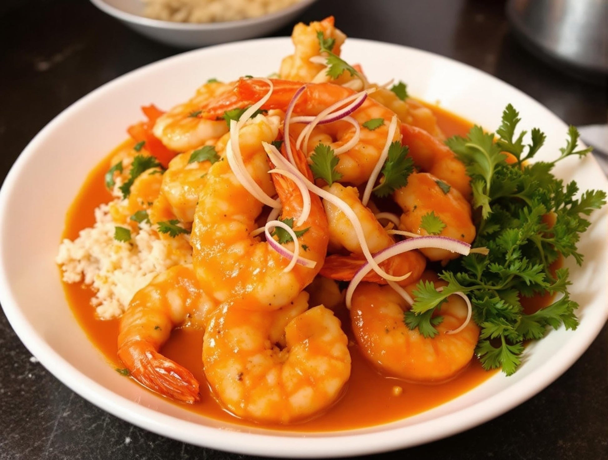 Red Curry Prawn (Low - Carb) - Mealthy