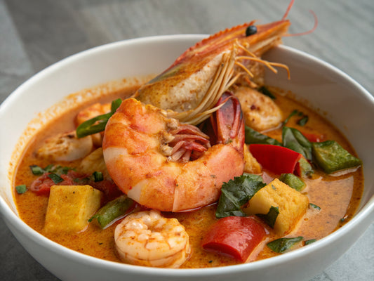 Red Curry Tiger Prawn