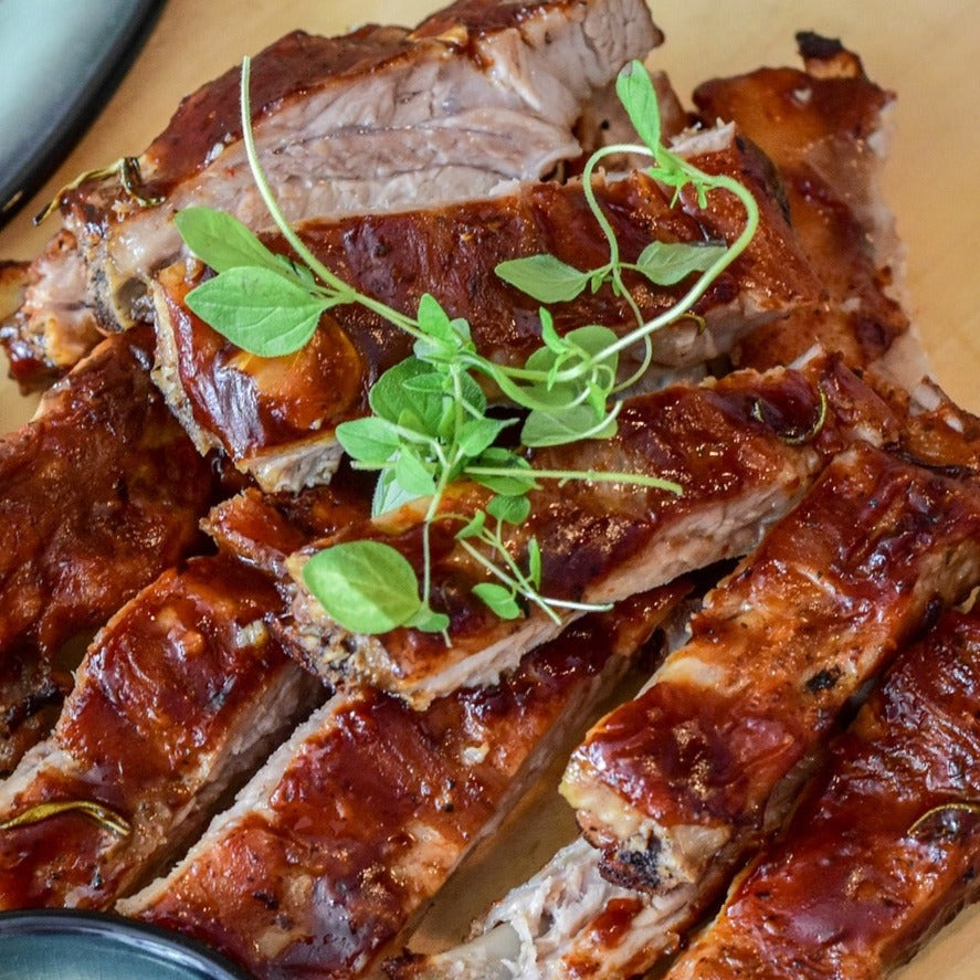 BBQ Pork Spare Ribs (Low-Carb)
