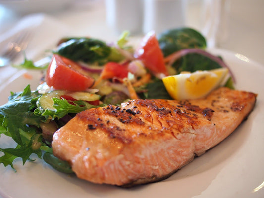 Salmon and Spinach