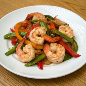 Shrimp and Pepper Stir Fry (Low - Carb) - Mealthy