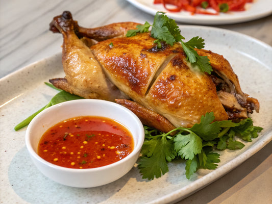 Spring Chicken with Thai Chilli Sauce