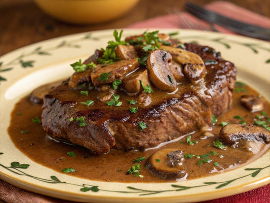 Steak Diane (Low - Carb) - Mealthy
