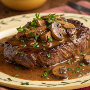 Steak Diane (Low - Carb) - Mealthy