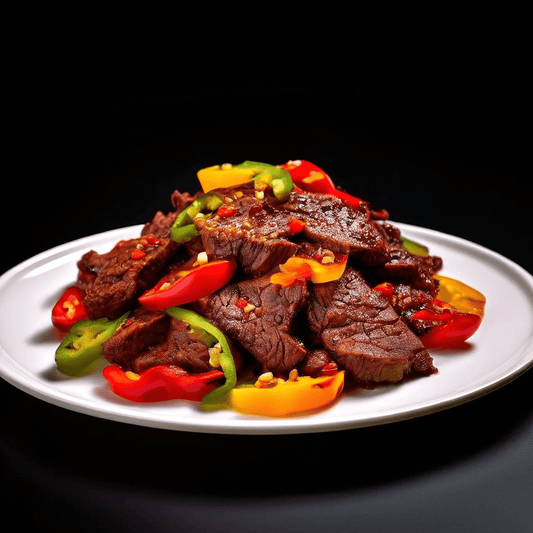 Stir - Fry Beef with Peppers (Low - Carb) - Mealthy