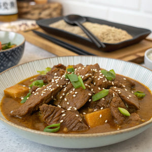 Stir-Fried Beef with Japanese Curry Sauce