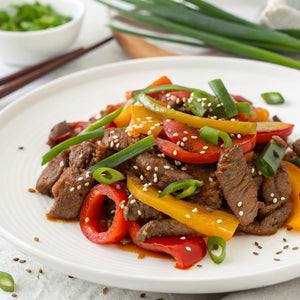 Stir-Fried Beef with Bell Pepper